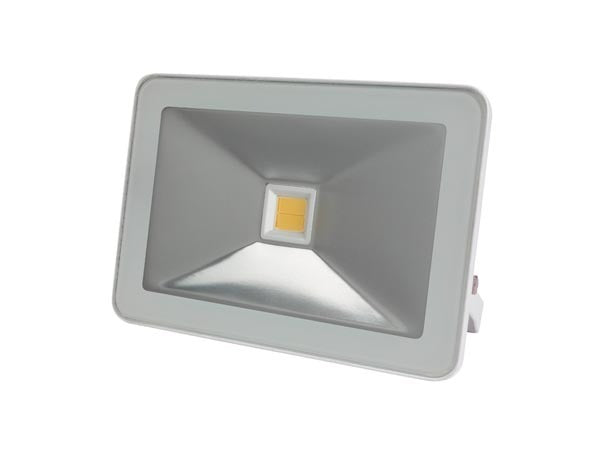 DESIGN LED-SCHIJNWERPER - 30W - WARMWIT - WIT DESIGN LED-SCHIJNWERPER - 30W - WARMWIT - WIT